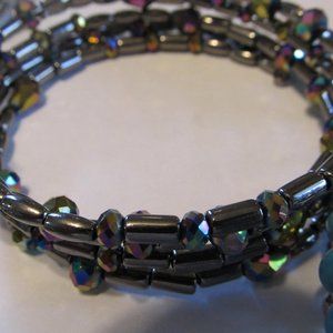 5 older Paparazzi coil bracelets
